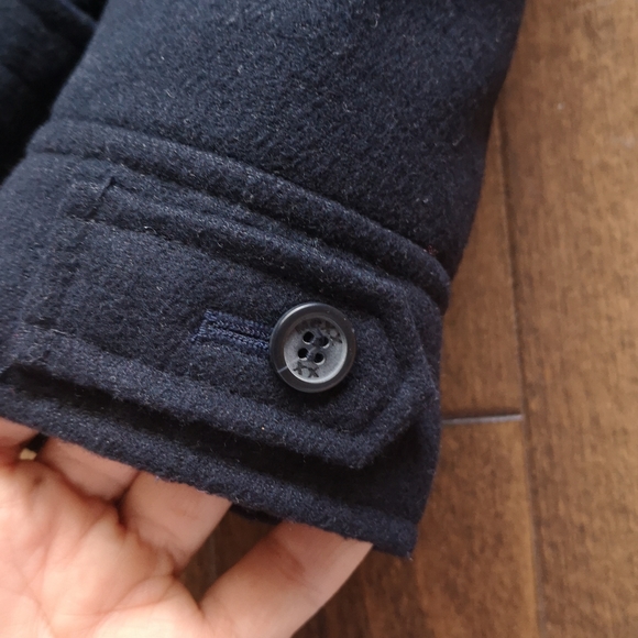 Mexx navy blue coat size 12-18 M - Picture 5 of 12